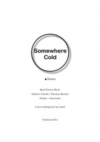 陰屍路演員RPS，配對Andrew/Norman小說本《Somewhere Cold》