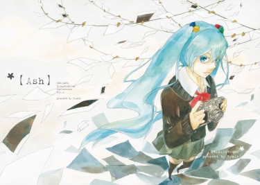【Ash】 Ryain個人Vocaloid自選曲水彩畫集 封面圖
