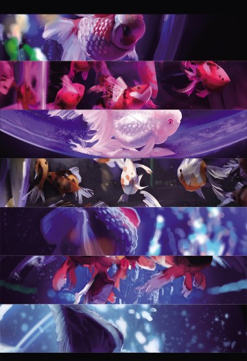 《GOLDFISH》金魚畫冊