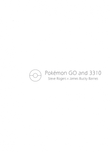 【美國隊長｜盾冬】Pokémon GO與3310