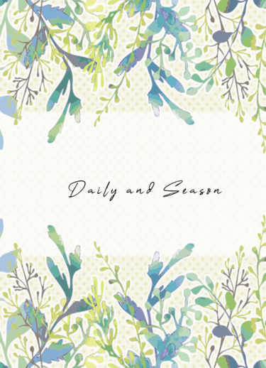 CWT55 麥雷&amp;福華小說本《Daily and Season》【通販開放中】