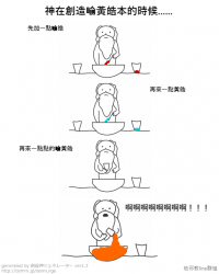 神在創造喻黃皓本的時候......