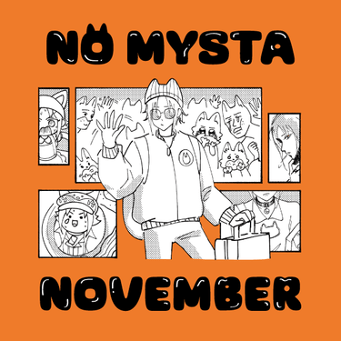 No Mysta November 塗鴉本