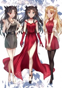 遠坂凛&女神插畫本-Rin Illustration Collection