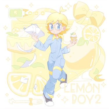 【Lemon boy 2】希特隆中心全彩塗鴉本