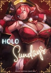 【奶油貓】Hololive  同人畫集 彩本 HOLO SUNDAYS