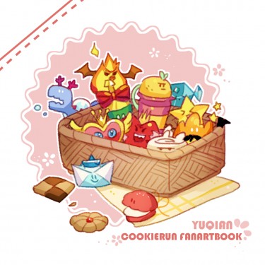 COOKIERUN  FANARTBOOK ＊ YUQIAN 封面圖