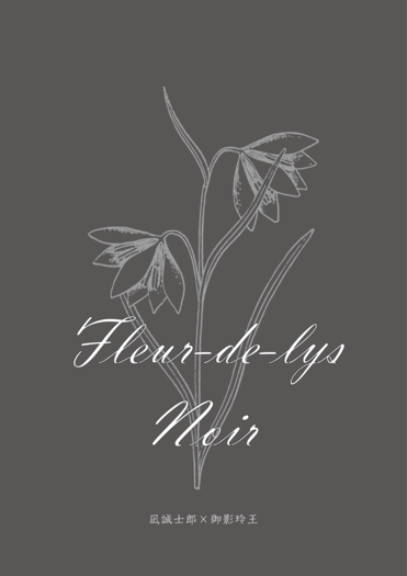 Fleur-de-lys Noir