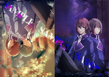 原創動畫『K』青组秋山氷杜+弁财酉次郎+道明寺安迪中心 付明信片*3