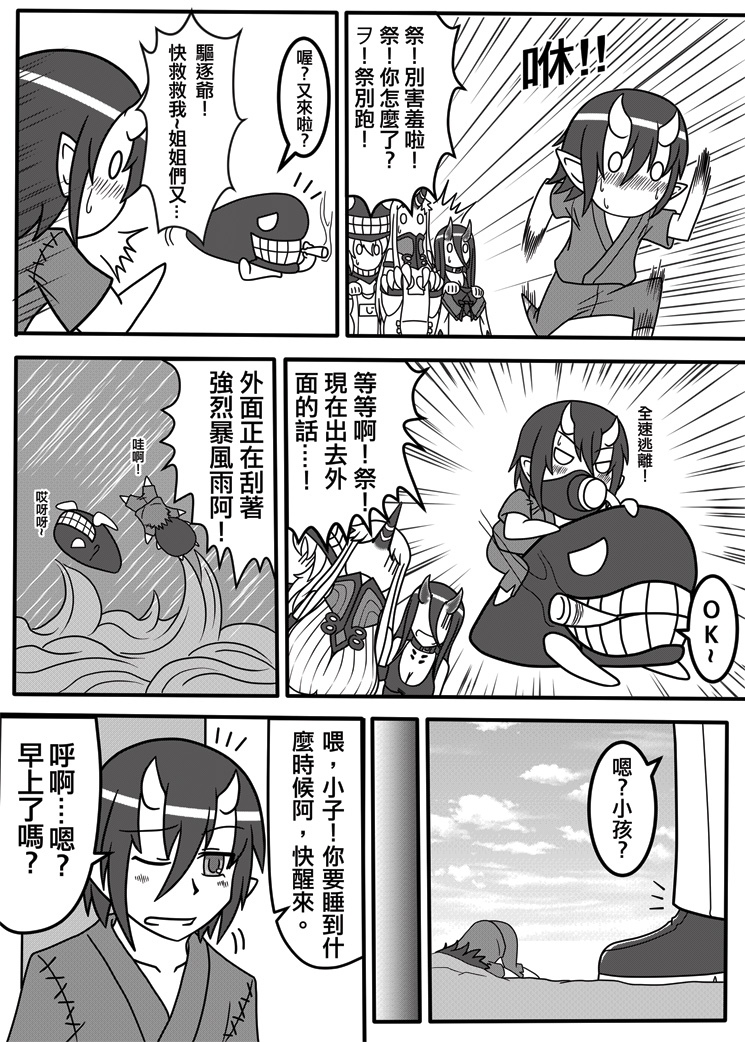 祭提督與艦娘的日常(台灣語注意)[艦これ漫画] 試閱圖