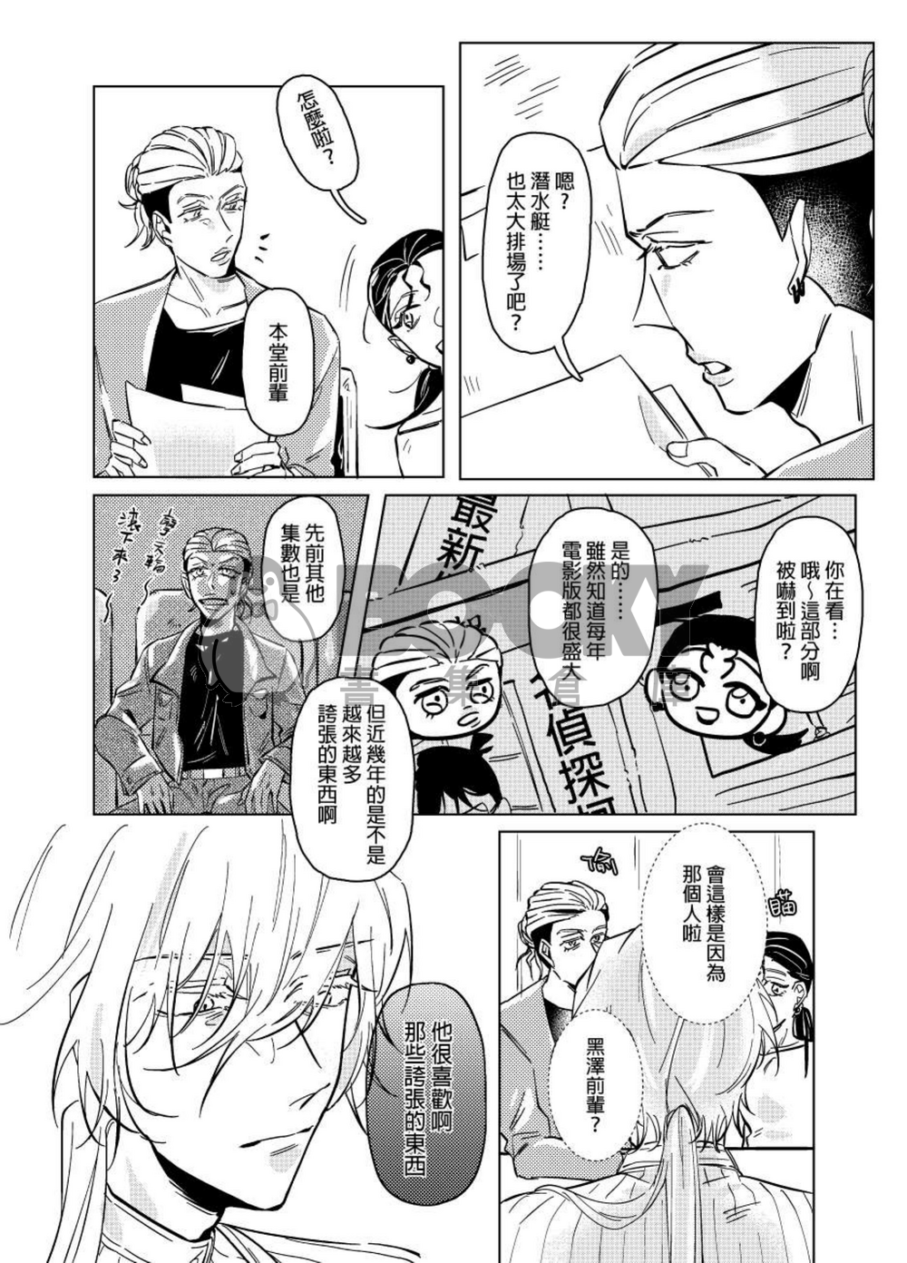 <名偵探柯南> 『Action!!』柯南演員paro本 試閱圖片