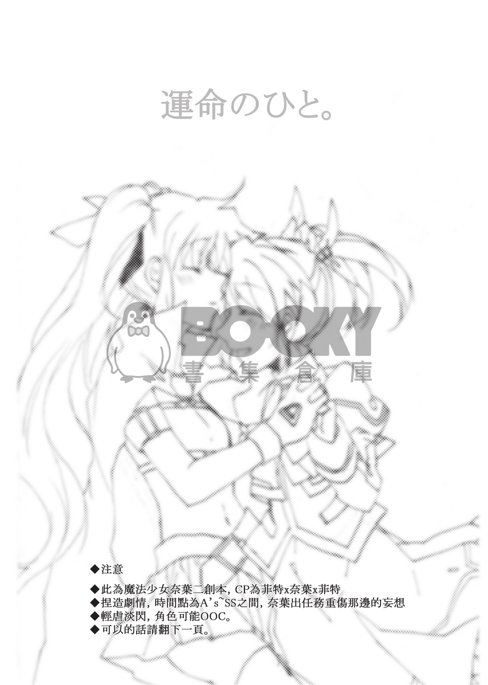 魔法少女奈葉NFN本<運命のひと> 試閱圖片