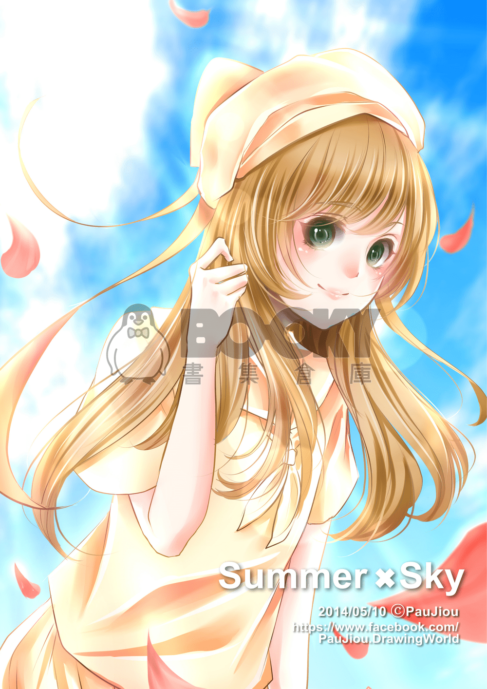 Summer✖Sky SAI上色/網點過程教學 試閱圖片