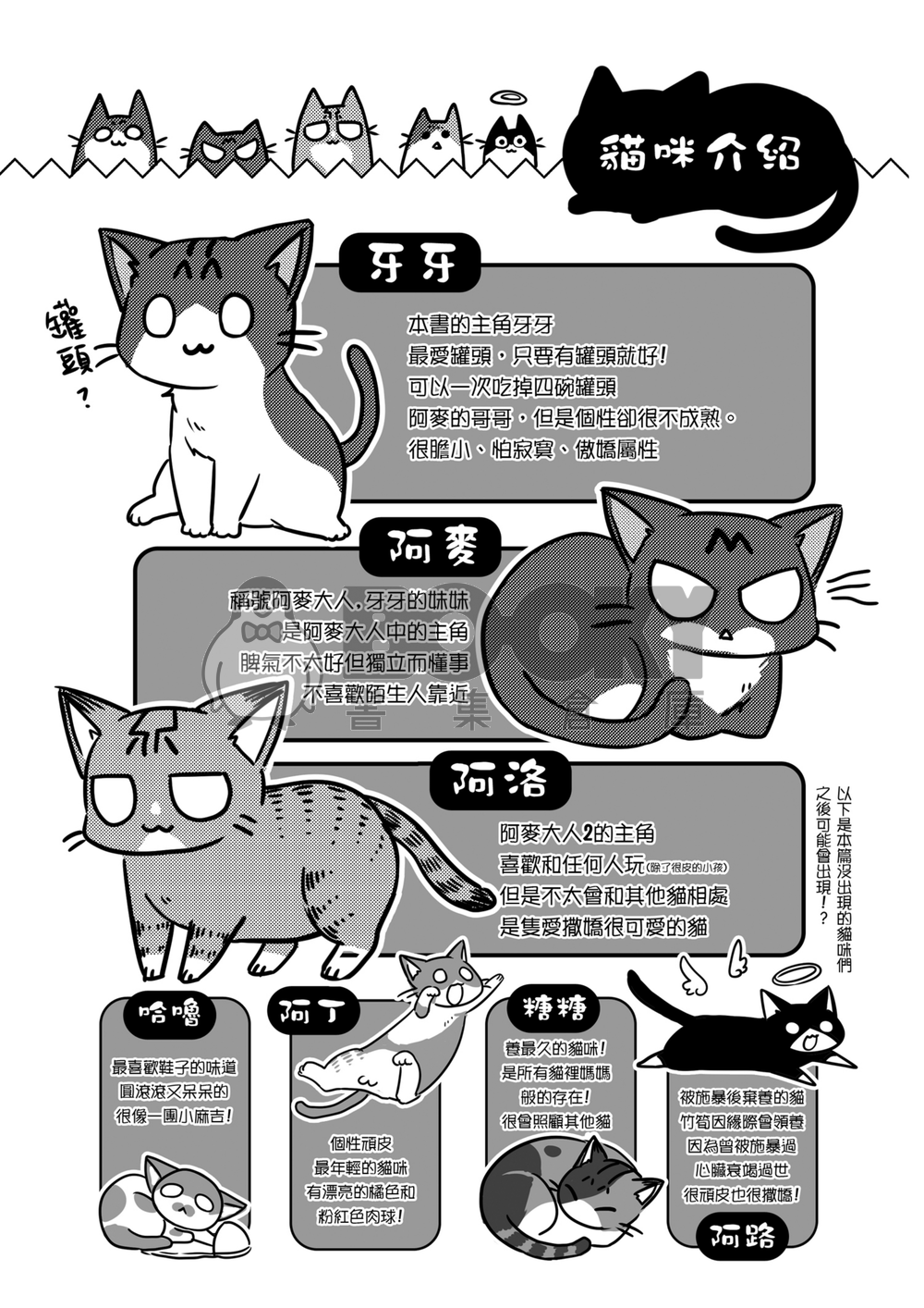 我家牙牙貓 試閱圖片