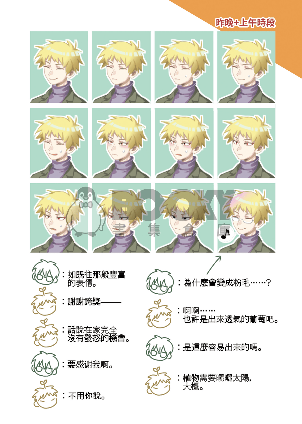 藤蔓與球藻 遊戲設定集 試閱圖片