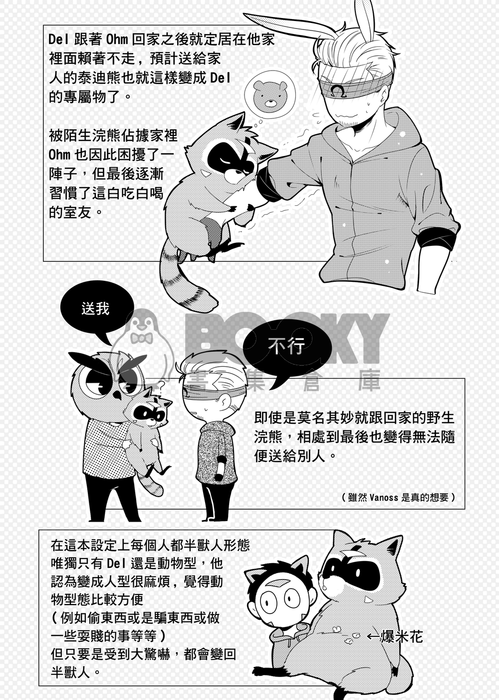 I can't resist this raccoon 試閱圖片