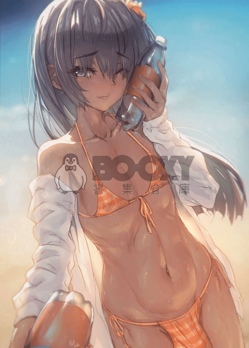 少年與夏日 -原創男娘彩色插畫合同誌- 試閱圖片