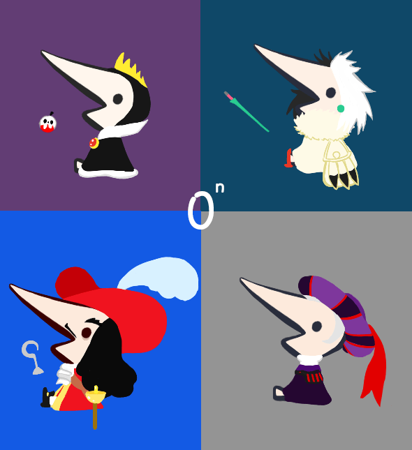 This One 反派x4