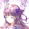 【花少女系列/擬人塗鴉】紫藤花