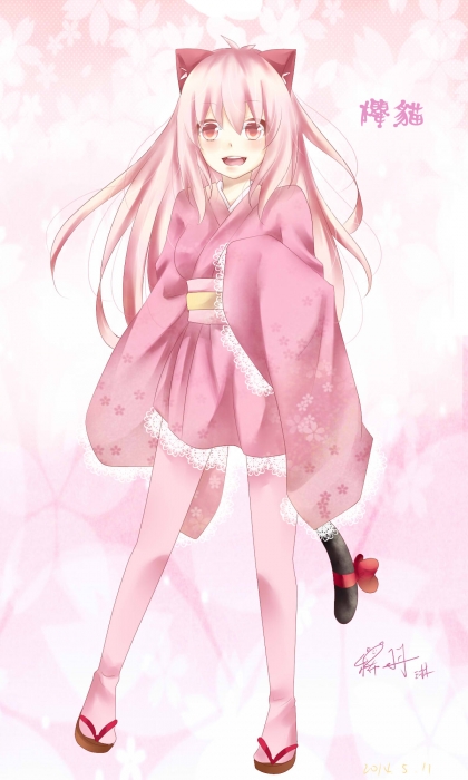 委託  櫻貓