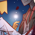 Dancing in the moonlight.