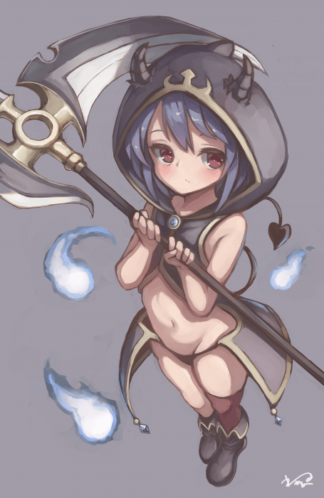 悪魔っぽい子