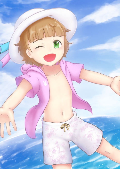 かのん　泳裝