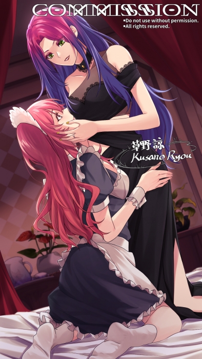 委託圖_百合向_女主人與女僕
