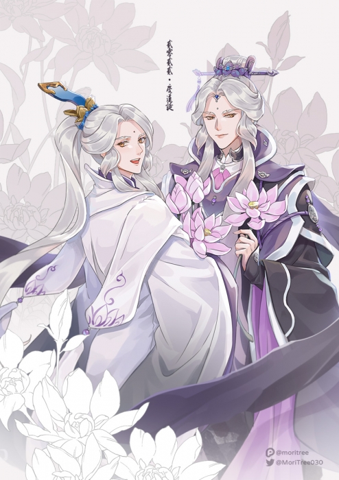 霹靂布袋戲 素還真登場34周年賀圖