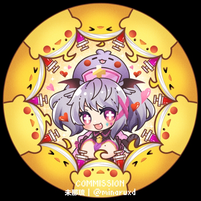 [粉絲委託]Aoi Q版患者同樂布章