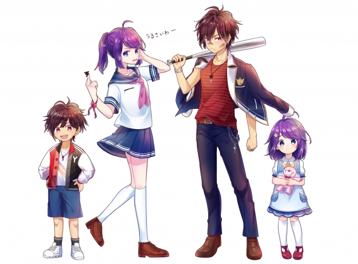 原創兒女(中學+幼年期)