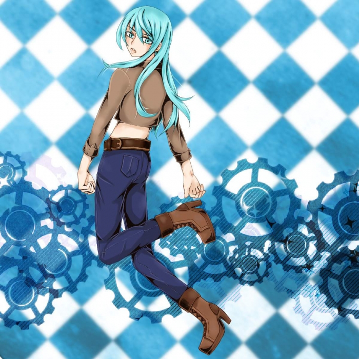 高跟男子