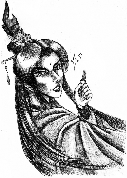 談無慾的口紅廣告