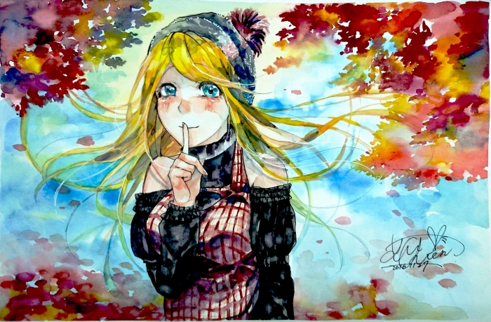 【水彩】