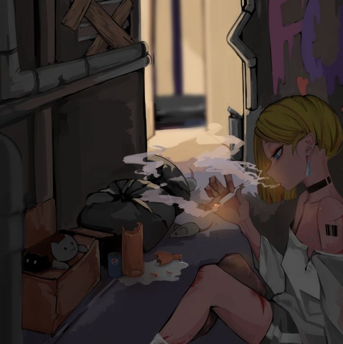 吸菸
