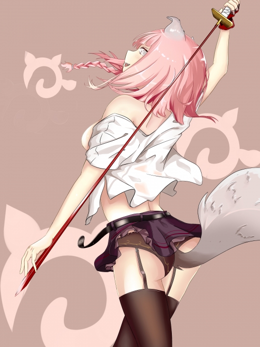粉毛~