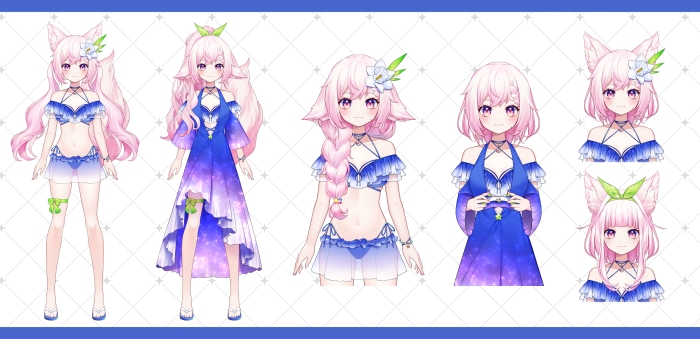 [Live2D委託/Vtuber]PlatinumMeg