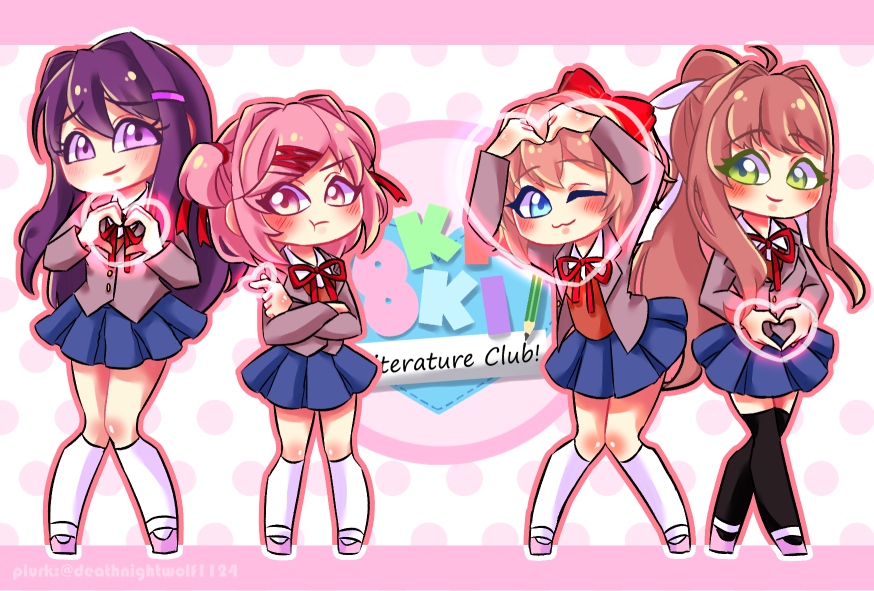 【心跳文學部】<讓心DOKI!>小卡