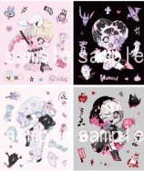 -原創-《迷你鬼屋Sexy Hunted》&《Sexy Aliens》銅版刀模貼紙