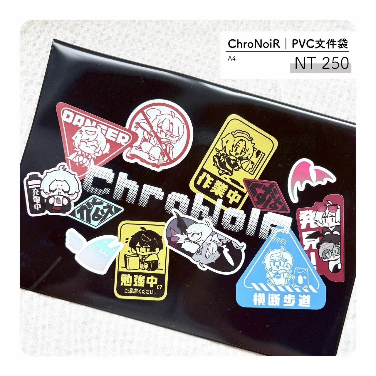 ChroNoiR ｜PVC文件袋