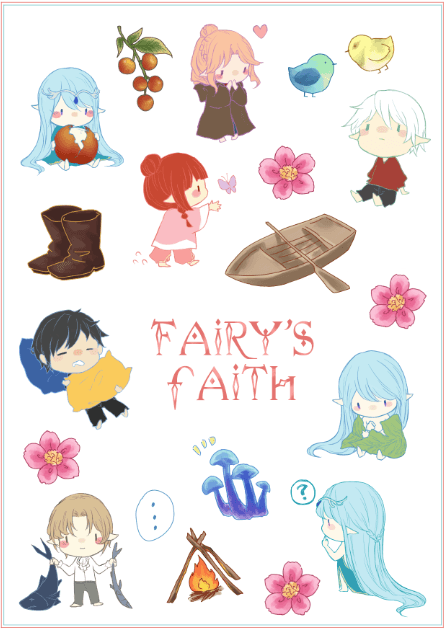 Fairy's Faith透明貼紙