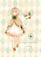 【PM擬人同人】Sun & Moon x 御三家 擬人 明信片