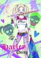 小丑女明信片