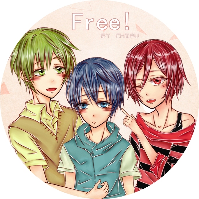 FREE!胸章
