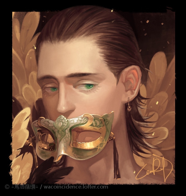 [Thor]Loki複製簽名色紙