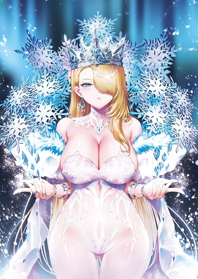 棕色塵埃2：A4角色海報-威廉明娜(冰雪女王)