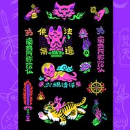 【原創】貓佛貼紙