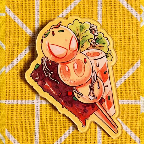 【spideypool】 spideypool hot pot pin!