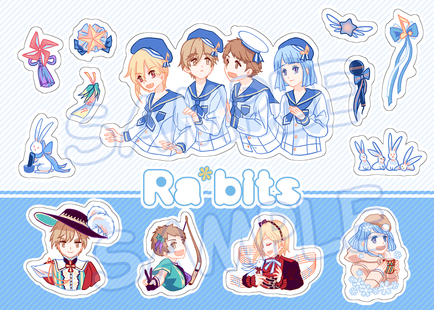 Ra*bits贴纸