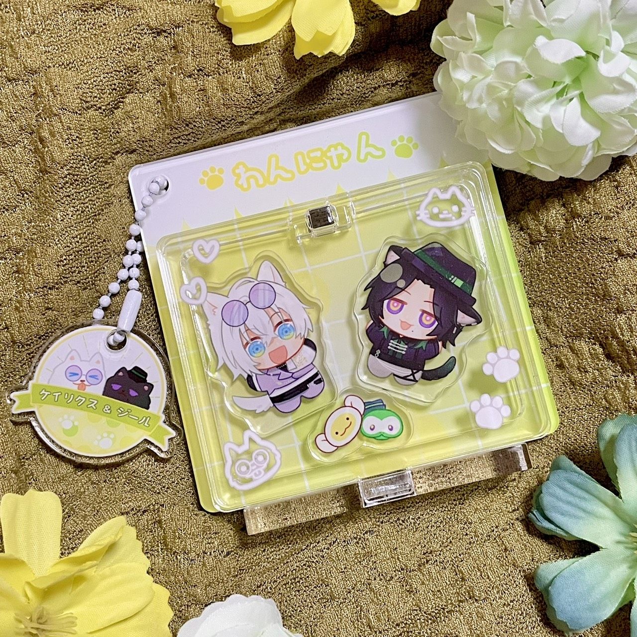 kaezeal 拼裝盒玩吊飾立牌